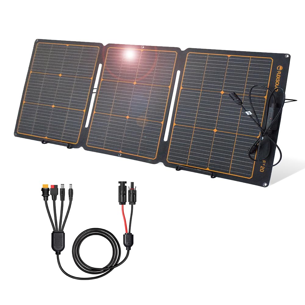 Waterproof Solar Panels for Portable Power Station