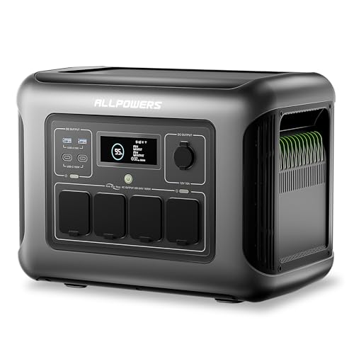 R1500 1152Wh 1800W LiFePO4 Power Station