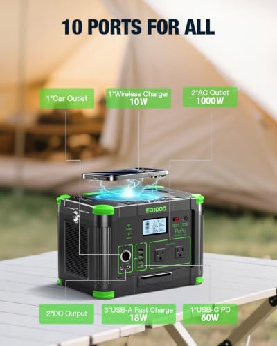 1000W Portable Power Station