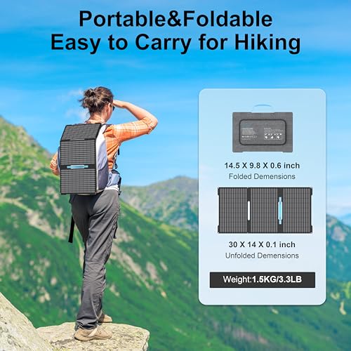 IP67 Foldable Portable Solar Panel Charger