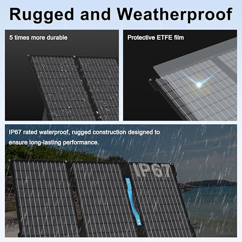 IP67 Foldable Portable Solar Panel Charger