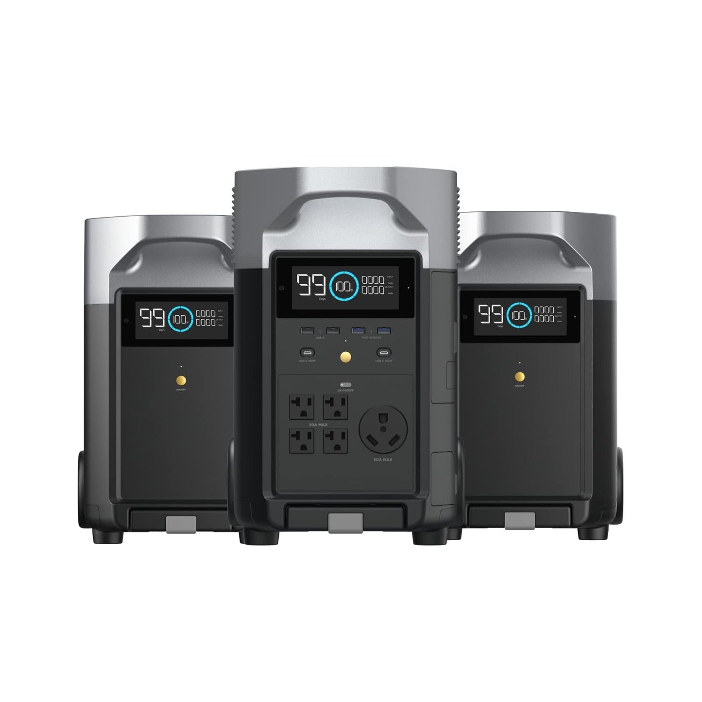 EF ECOFLOW 120V Home Backup Kit: DELTA Pro 3600Wh Power Station