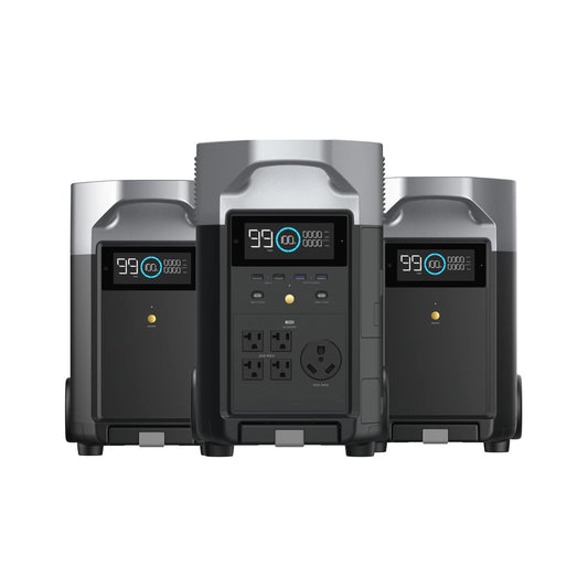 EF ECOFLOW 120V Home Backup Kit: DELTA Pro 3600Wh Power Station