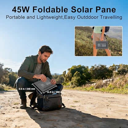 IP67 Foldable Portable Solar Panel Charger
