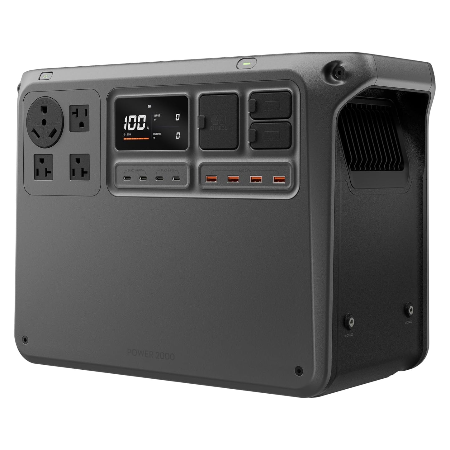 DJI Portable Power Station, LFP Battery, Compact Size, Electric Generator for Home, Camping & RVs, Off-Grid