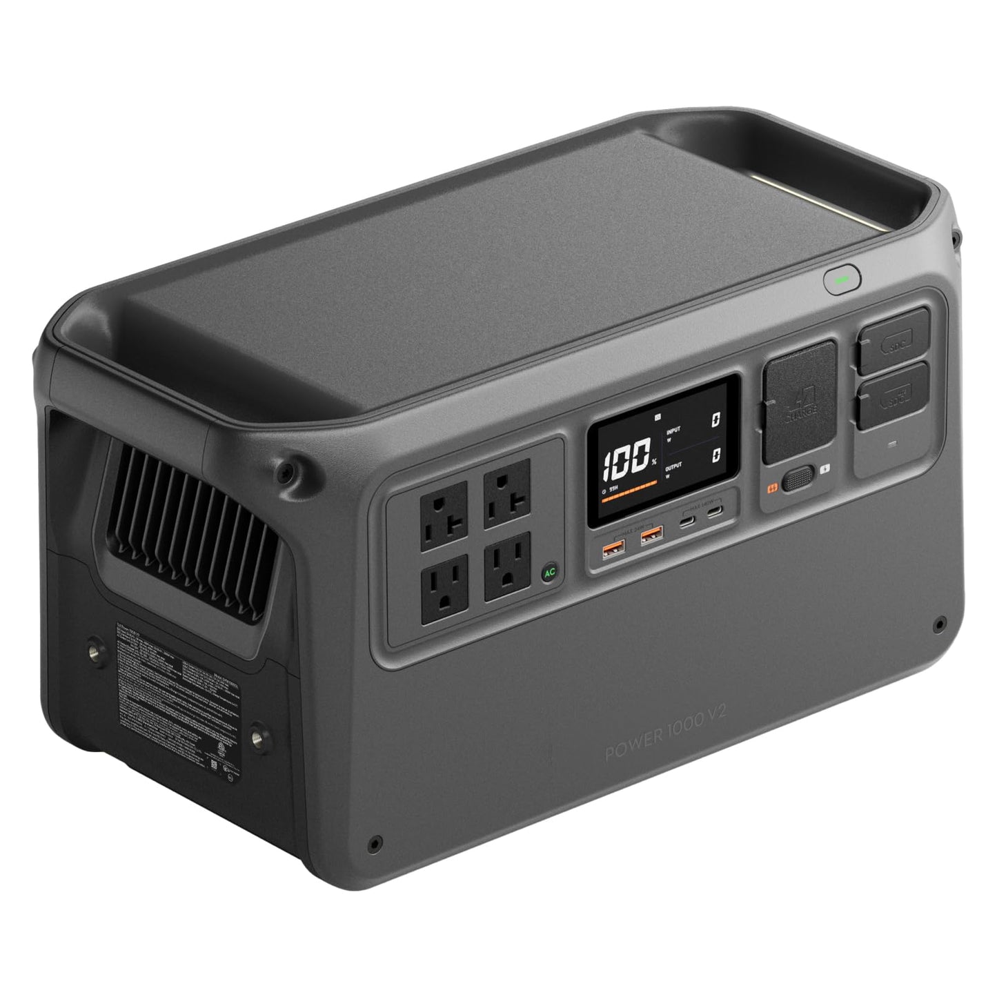 DJI Portable Power Station, LFP Battery, Compact Size, Electric Generator for Home, Camping & RVs, Off-Grid