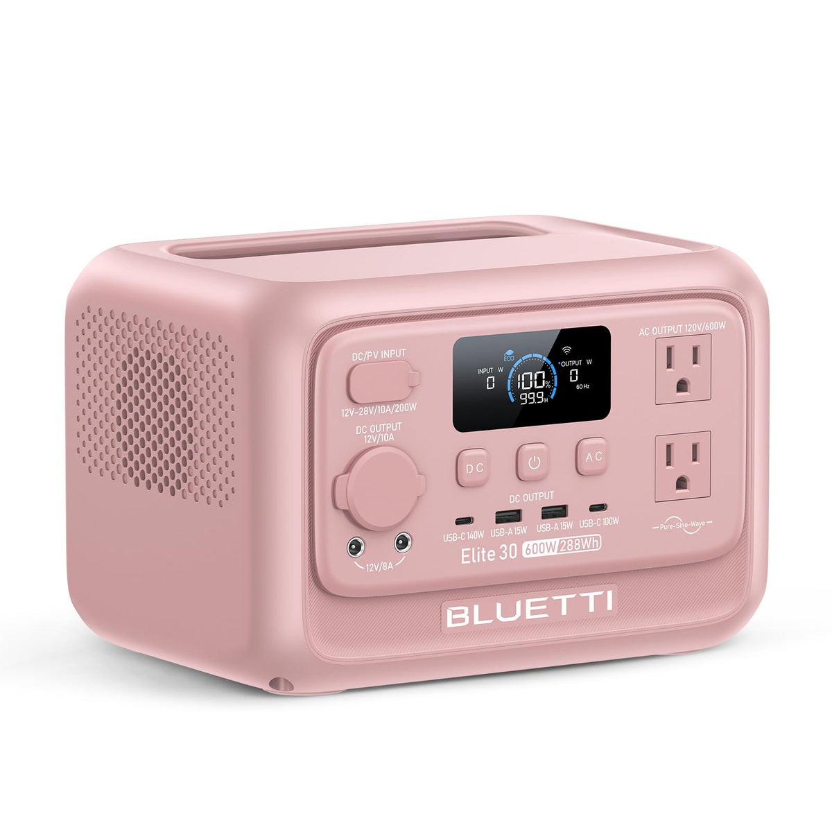 288Wh 600W LiFePO4 Power Station