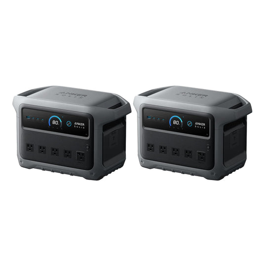 Anker SOLIX C1000 Gen 2 Portable Power Station, 2,000W (Peak 3,000W) Solar Generator, Full Charge in 49 Min, 1,024Wh LiFePO4 Battery for Home Backup, Power Outages, and Camping (Optional Solar Panel)