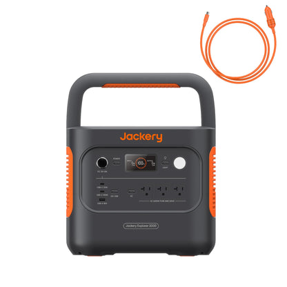 Jackery Explorer 2000 v2 Portable Power Station, 2042Wh LiFePO4 Home Backup Battery, 2200W Solar Generator