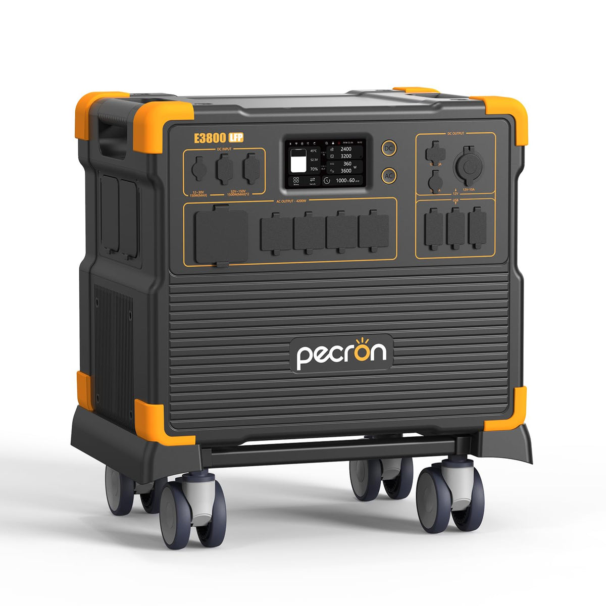 E3800 3840Wh 4200W LiFePO4 Power Station