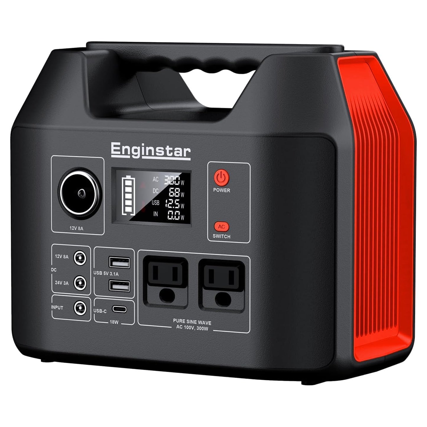 296Wh Portable Power Station