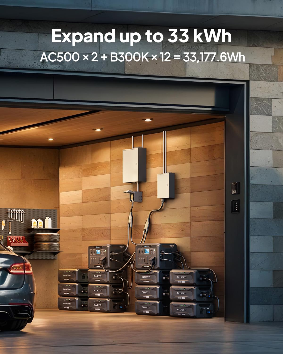 B300K 2764Wh LiFePO4 Expansion Battery