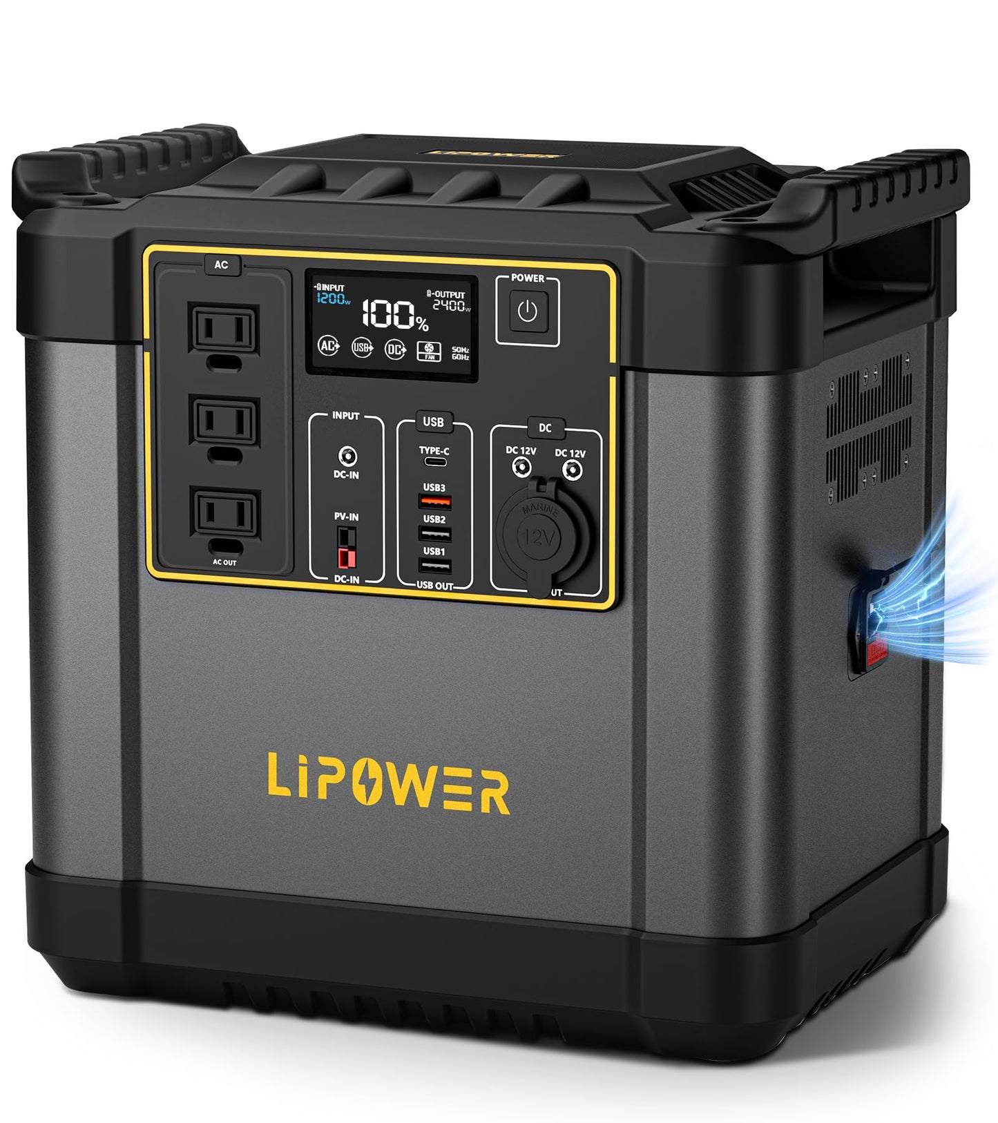 2150Wh 2400W Solar Generator Kit