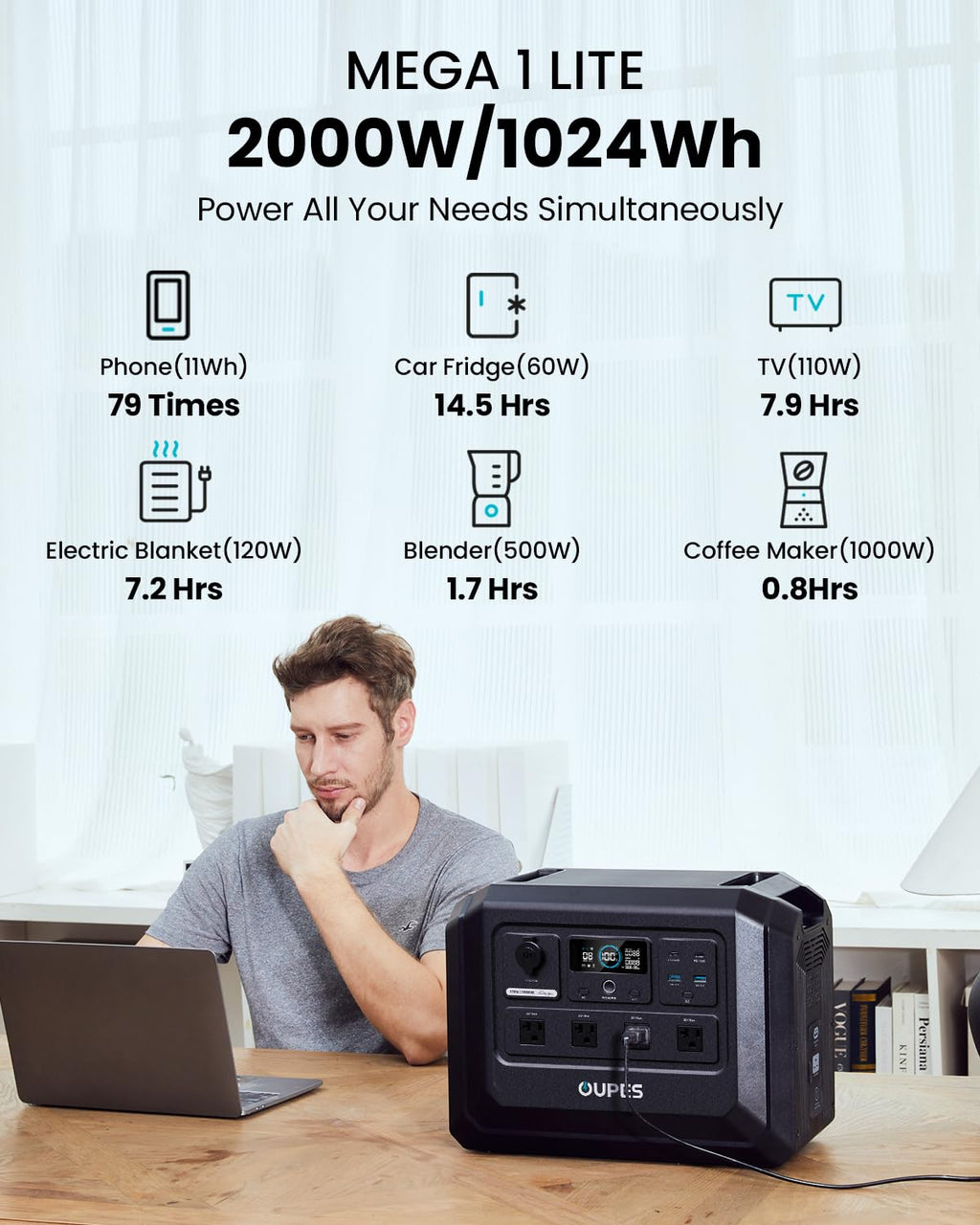 Mega 1 Lite Portable Power Station