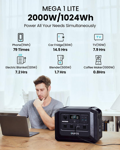 Mega 1 Lite Portable Power Station
