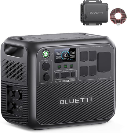 AC200L 2048Wh 2400W LiFePO4 Power Station