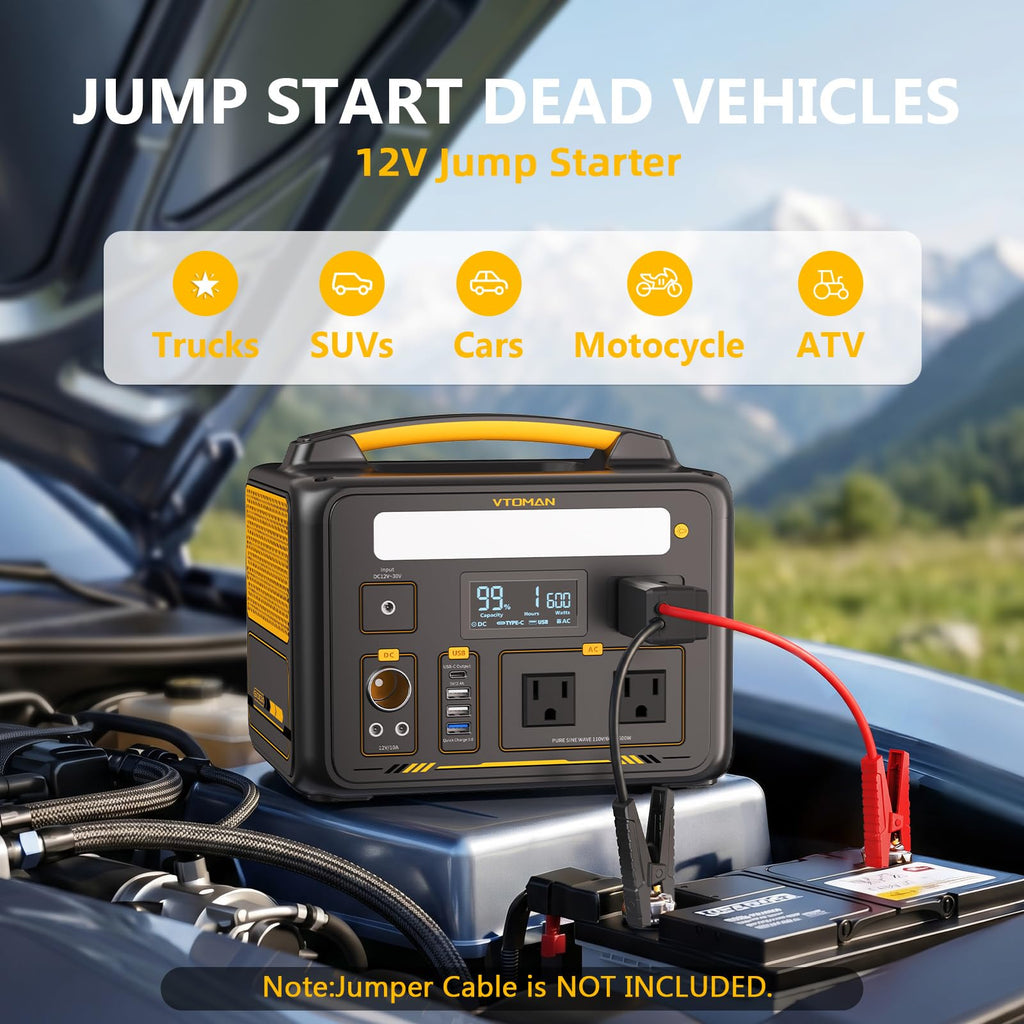 Jump 600X Portable Solar Generator Series