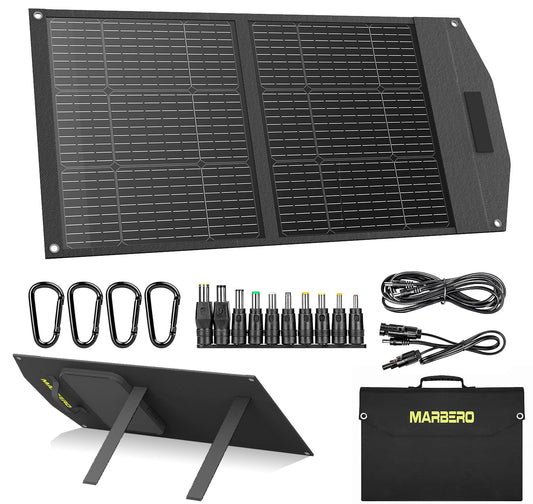 Foldable Portable Solar Panel Fan Kit