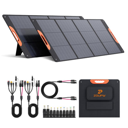ZOUPW Portable Foldable Solar Panel Charger
