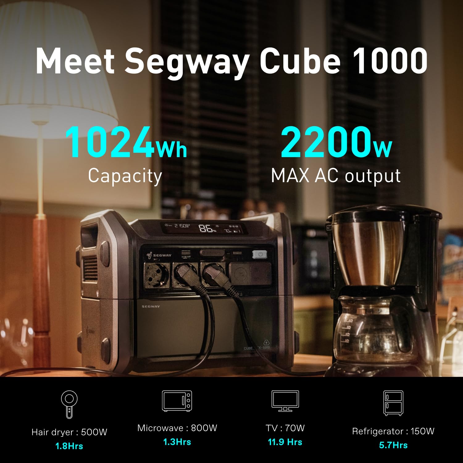 Cube & Lumina LiFePO4 Power Station