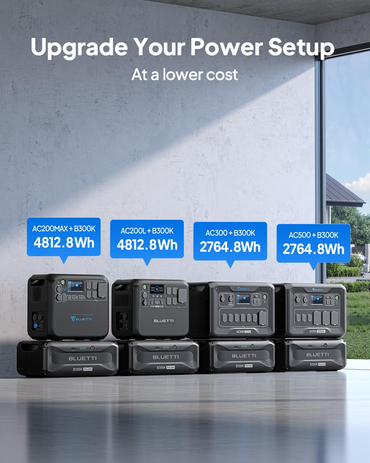 B300K 2764Wh LiFePO4 Expansion Battery