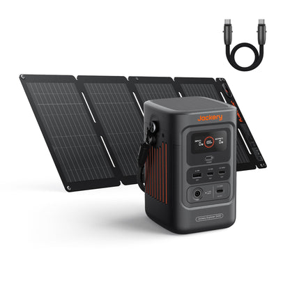 Jackery Portable Power Station Explorer 300, 293Wh Backup Lithium Battery, Solar Generator for Outdoors Camping Travel Hunting Blackout (Solar Panel Optional)