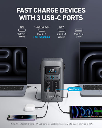 C300 DC Portable Power Station