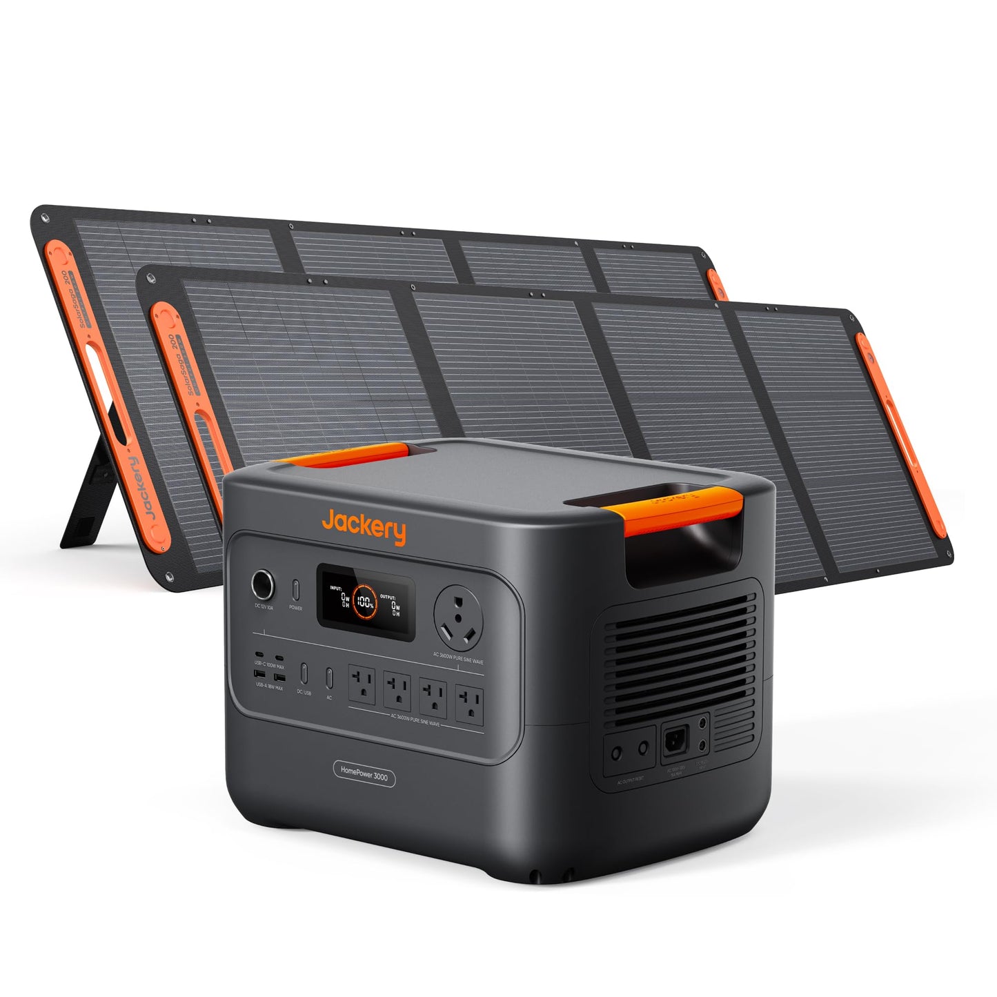 Jackery HomePower 3000 Portable Power Station, 3072Wh LFP Battery, 3600W AC Output