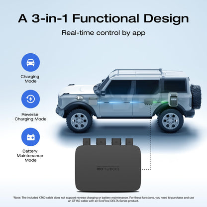 500W 800W Alternator Fast DC-DC Charger for Portable Power Station