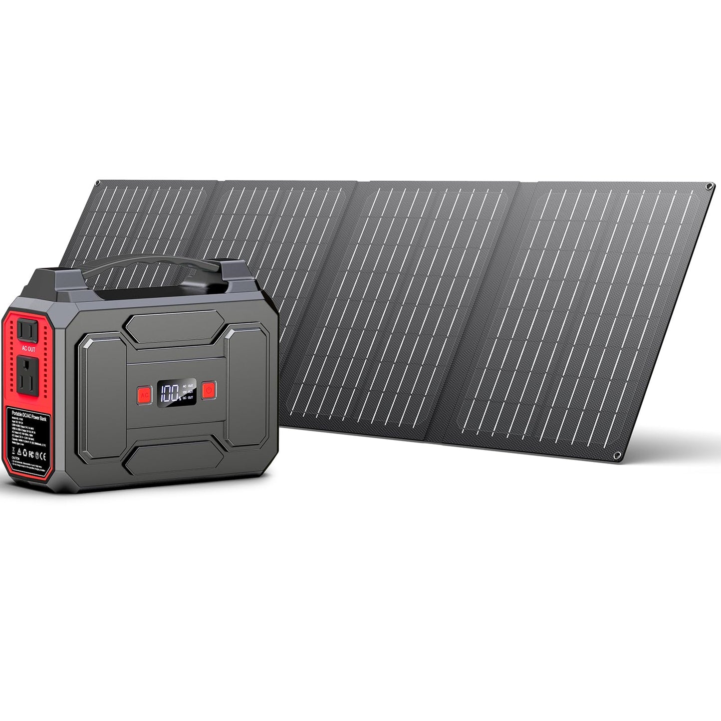 146Wh Solar Generator with 40W Panel