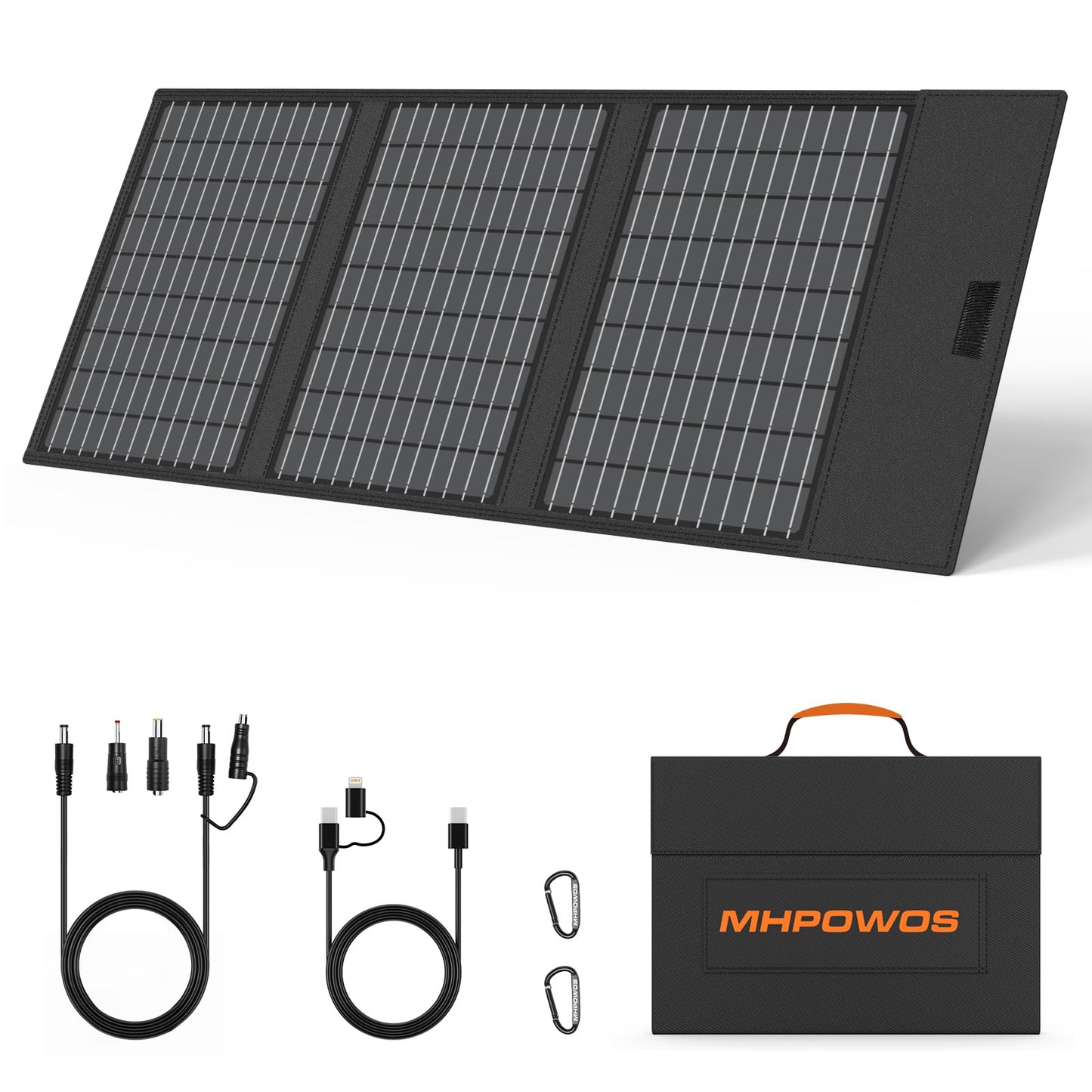 Lightweight Foldable IP67 Portable Solar Panel with Kickstand