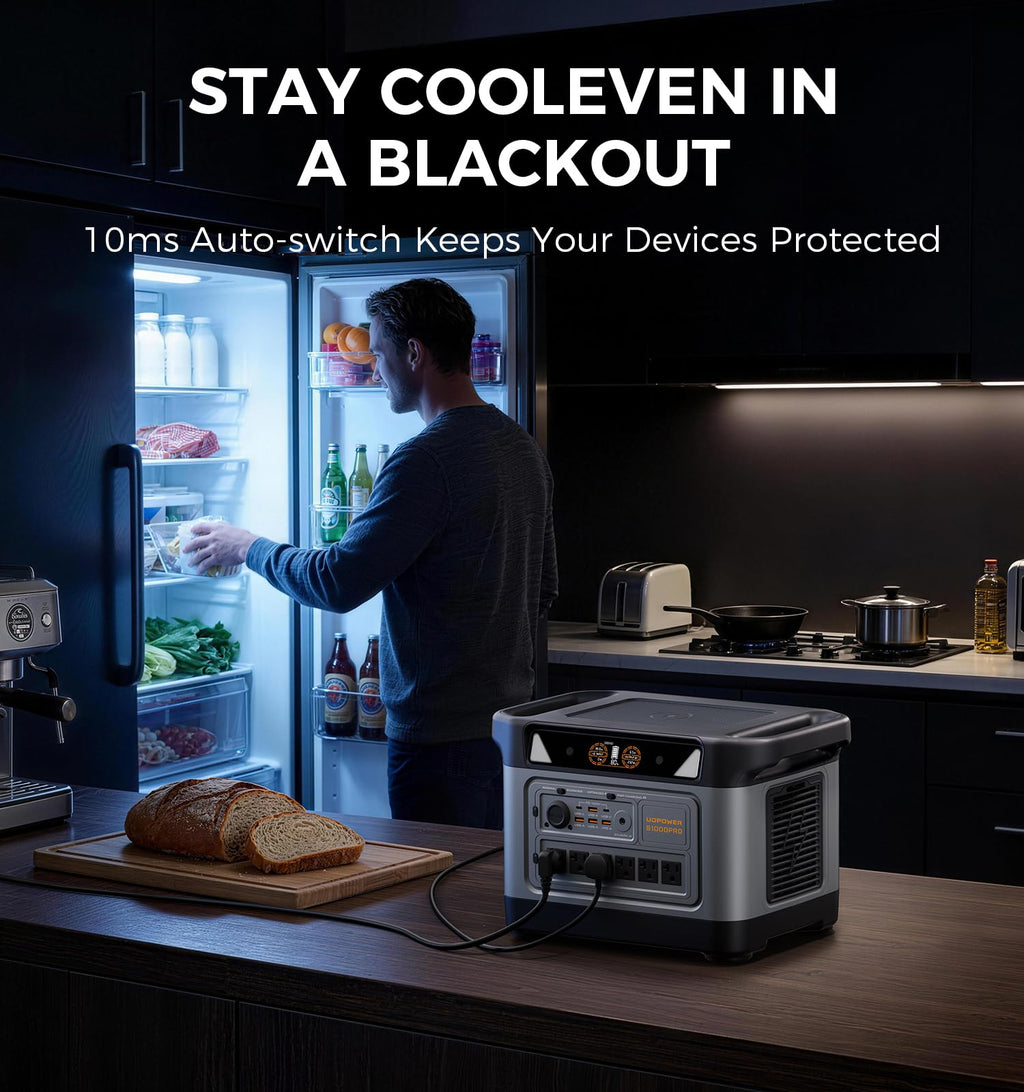 S1000 Pro Portable Solar Generator