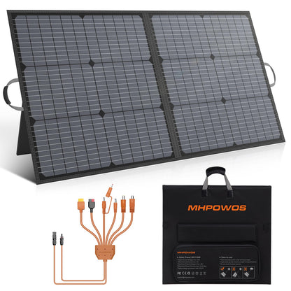Lightweight Foldable IP67 Portable Solar Panel with Kickstand
