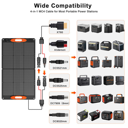 Portable Foldable Solar Panel Charger