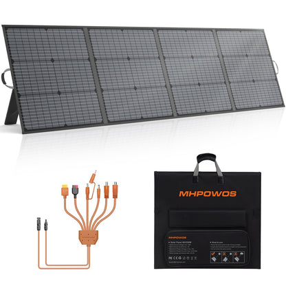 Lightweight Foldable IP67 Portable Solar Panel with Kickstand