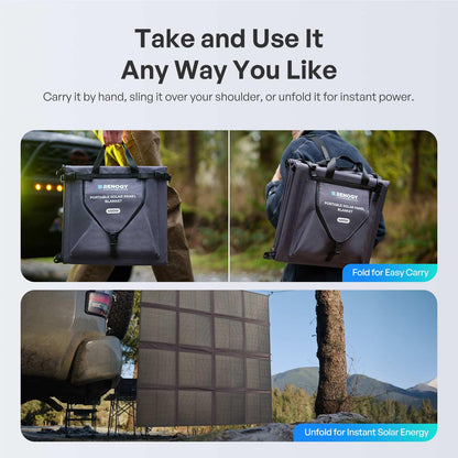 Renogy Portable Solar Panel Blanket