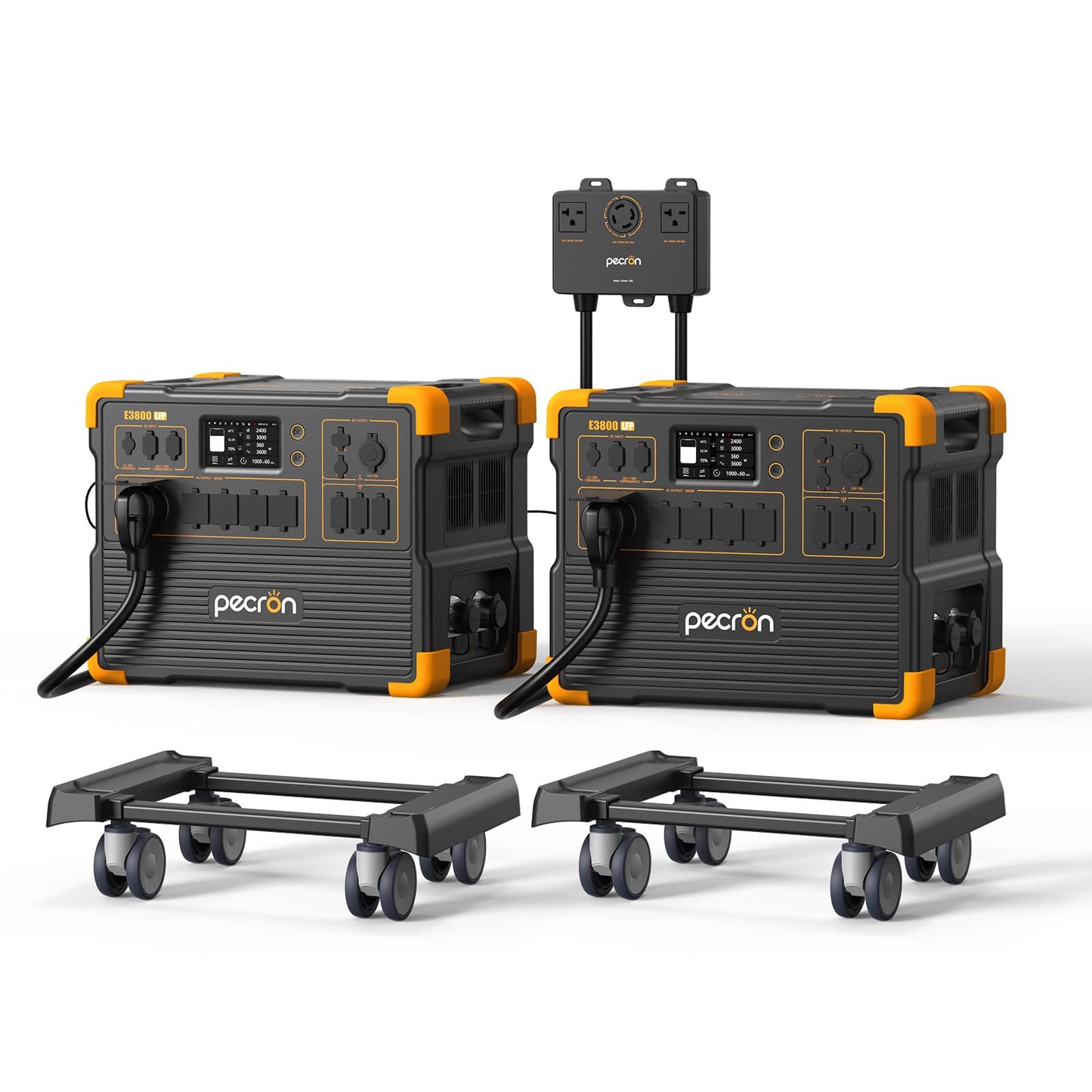 E3800 3840Wh 4200W LiFePO4 Power Station