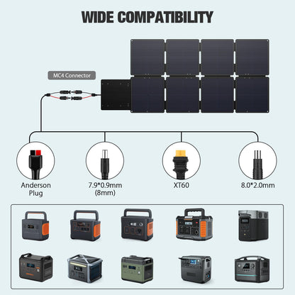 Portable Solar Panel for Power Station
