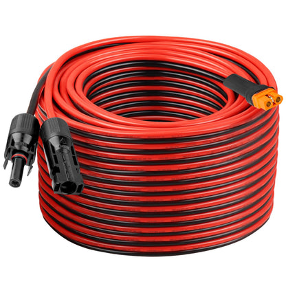 10AWG XT60i Solar Extension Cable Heavy Duty for Power Station