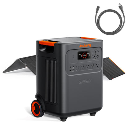 Jackery HomePower 3600 Plus Portable Power Station, 3600W AC Output, 3584Wh LFP Solar Generator
