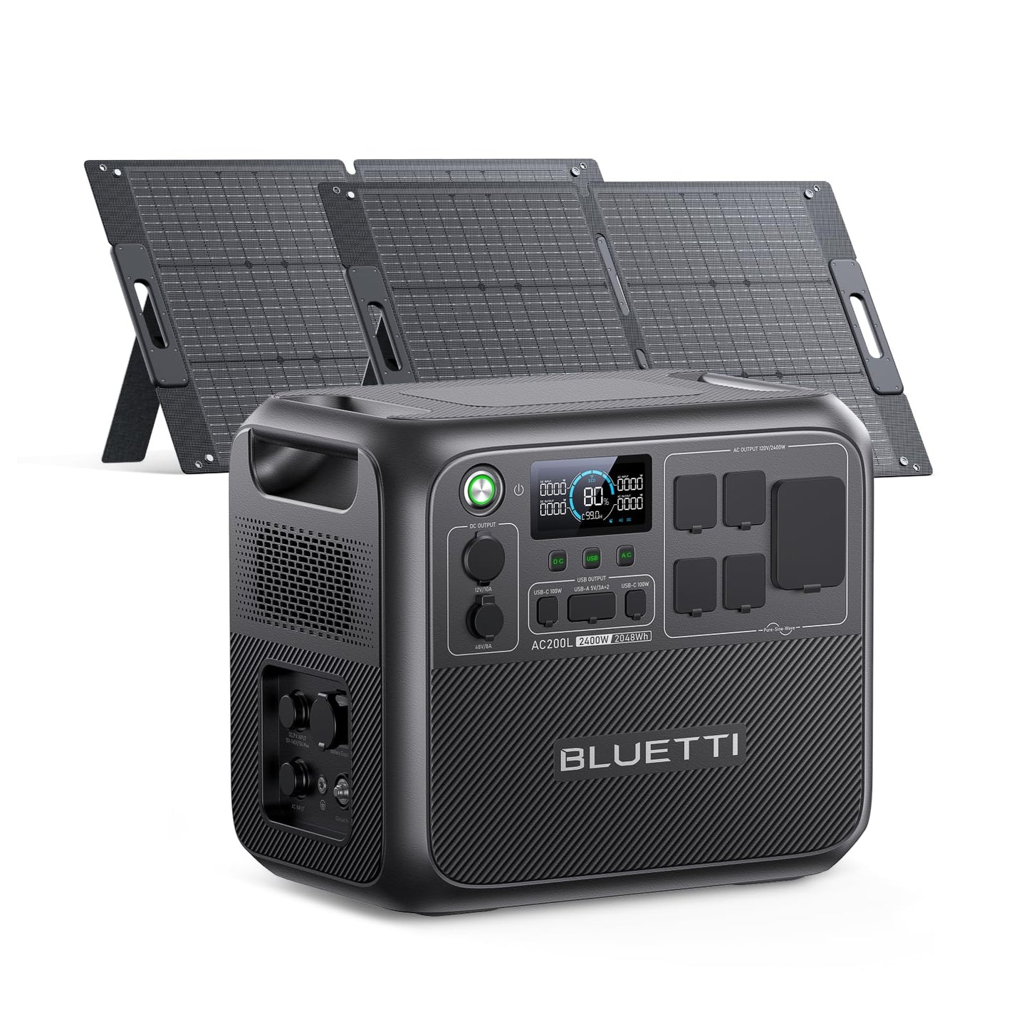 AC200L 2048Wh 2400W LiFePO4 Power Station