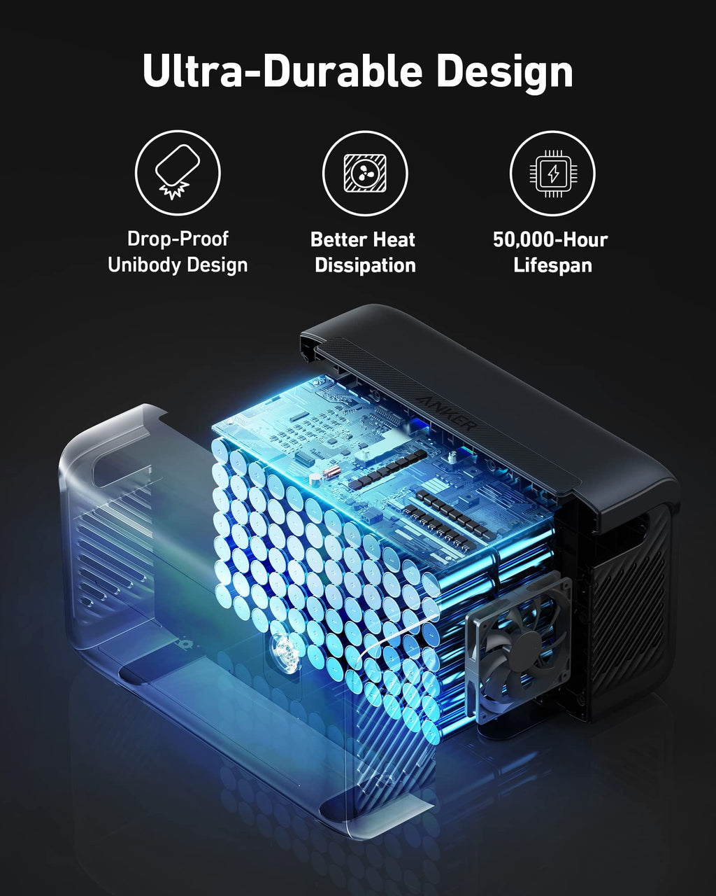 2048Wh Expansion Battery LiFePO4 for Portable Power Station