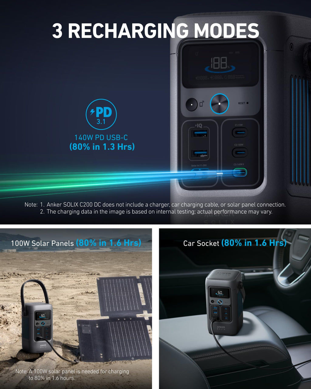 C300 DC Portable Power Station