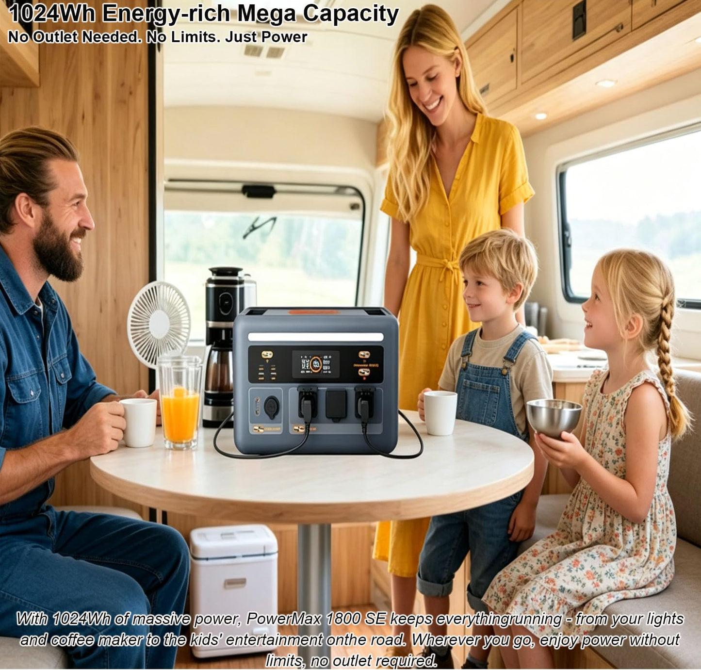 PowerMax 1800 SE 1800W App-Controlled Solar Generator