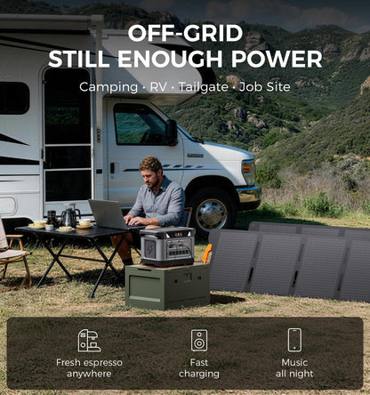 S1000 Pro Portable Solar Generator