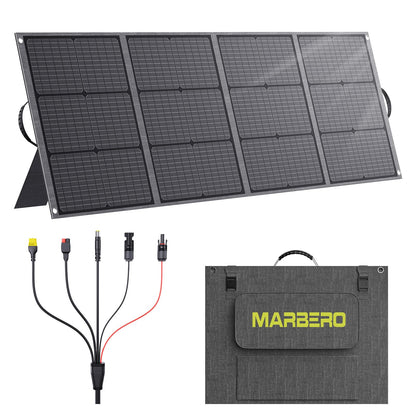 Foldable Portable Solar Panel Fan Kit