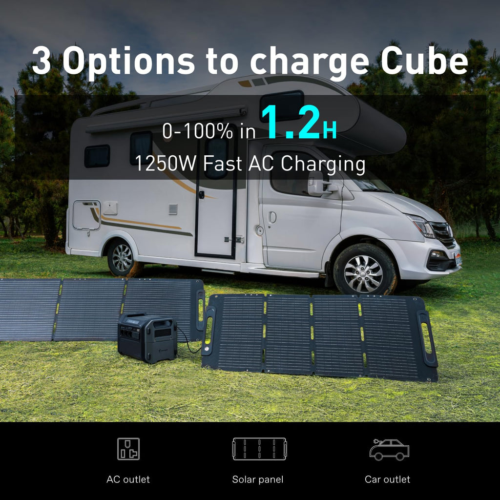 Cube & Lumina LiFePO4 Power Station