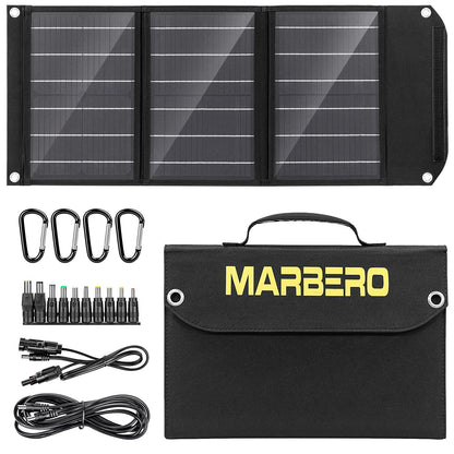 Foldable Portable Solar Panel Fan Kit