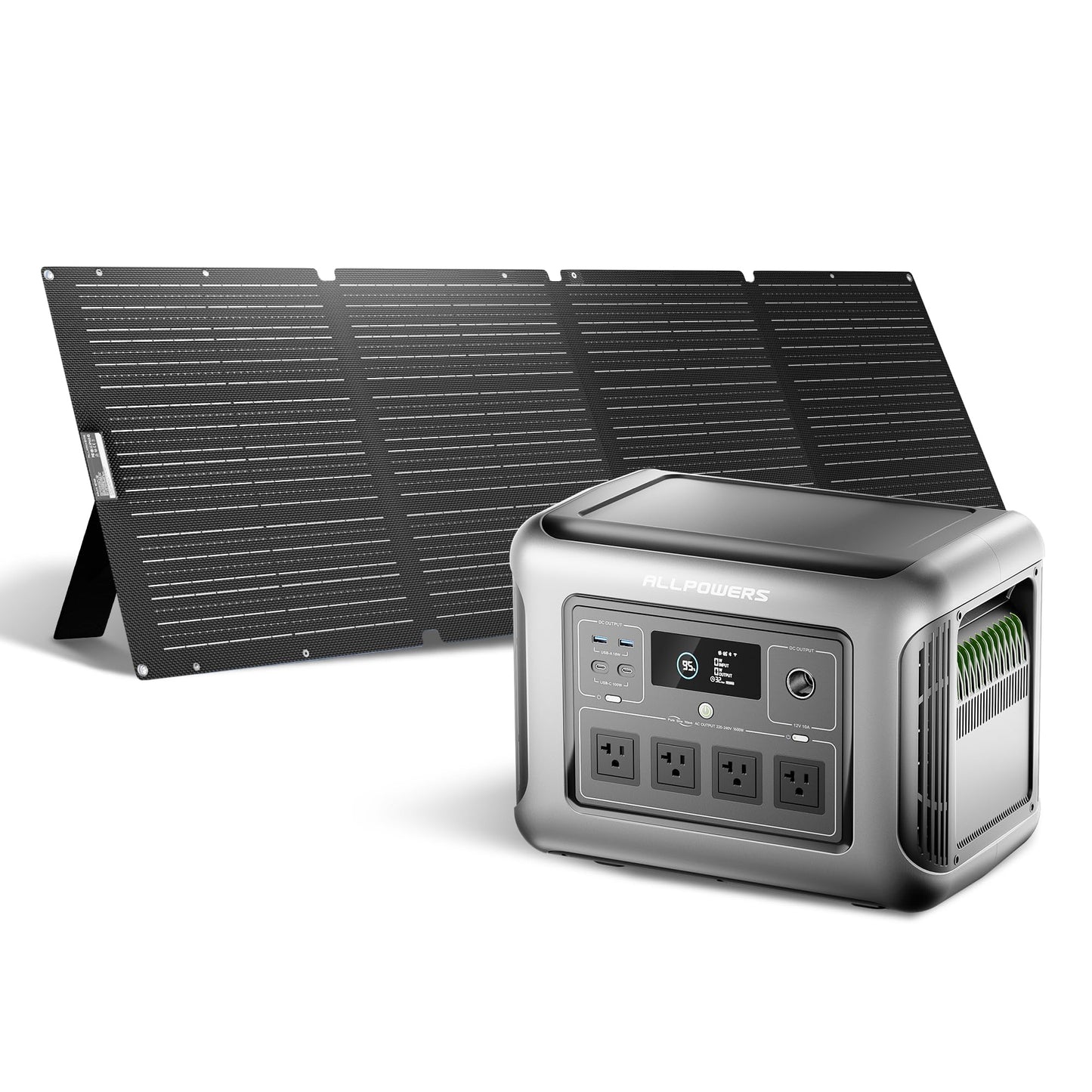 R1500 1152Wh 1800W LiFePO4 Power Station