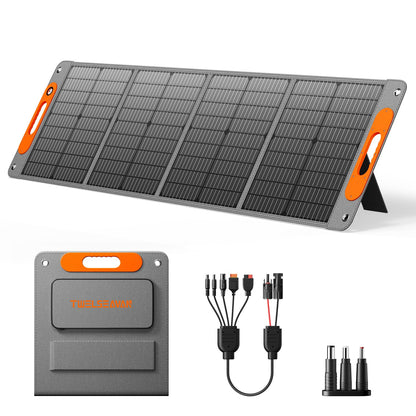 Portable Solar Panel for Power Station,High Efficiency ETFE Foldable Solar Panel Charger for Outdoor Camping, RV, Emergency Power Supply
